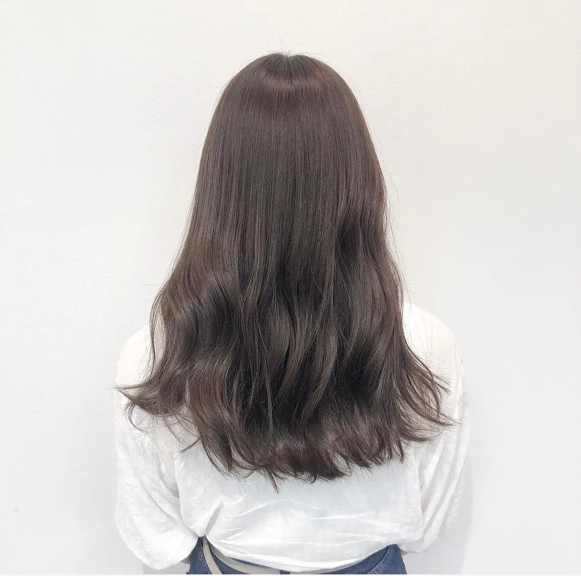 ロング カラー ヘアカラー トリートメント ヘアセット ⛄️冬の透明感 カラー⛄️大西のヘアスタイル