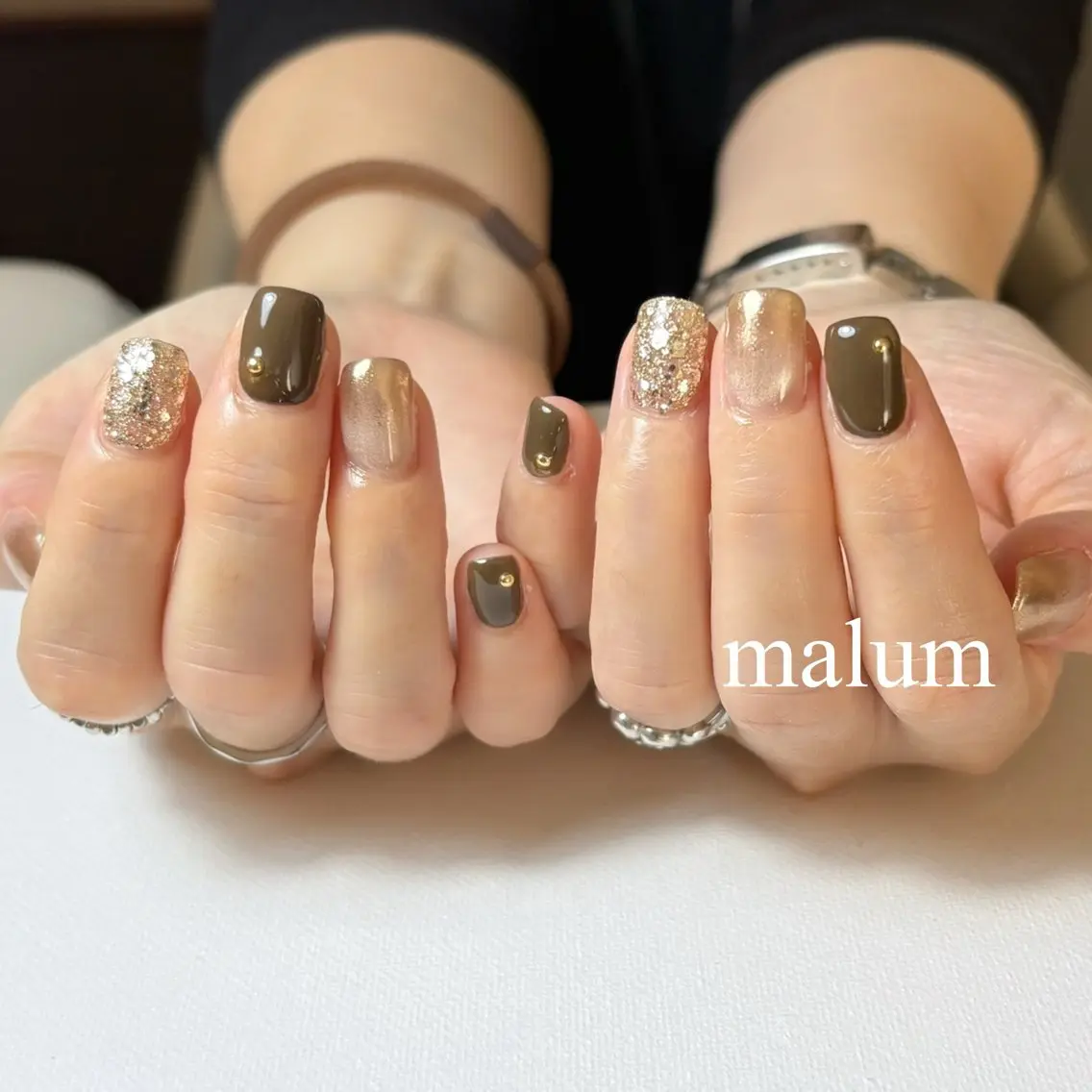 ネイル ハンドネイル malum nailのネイルデザイン