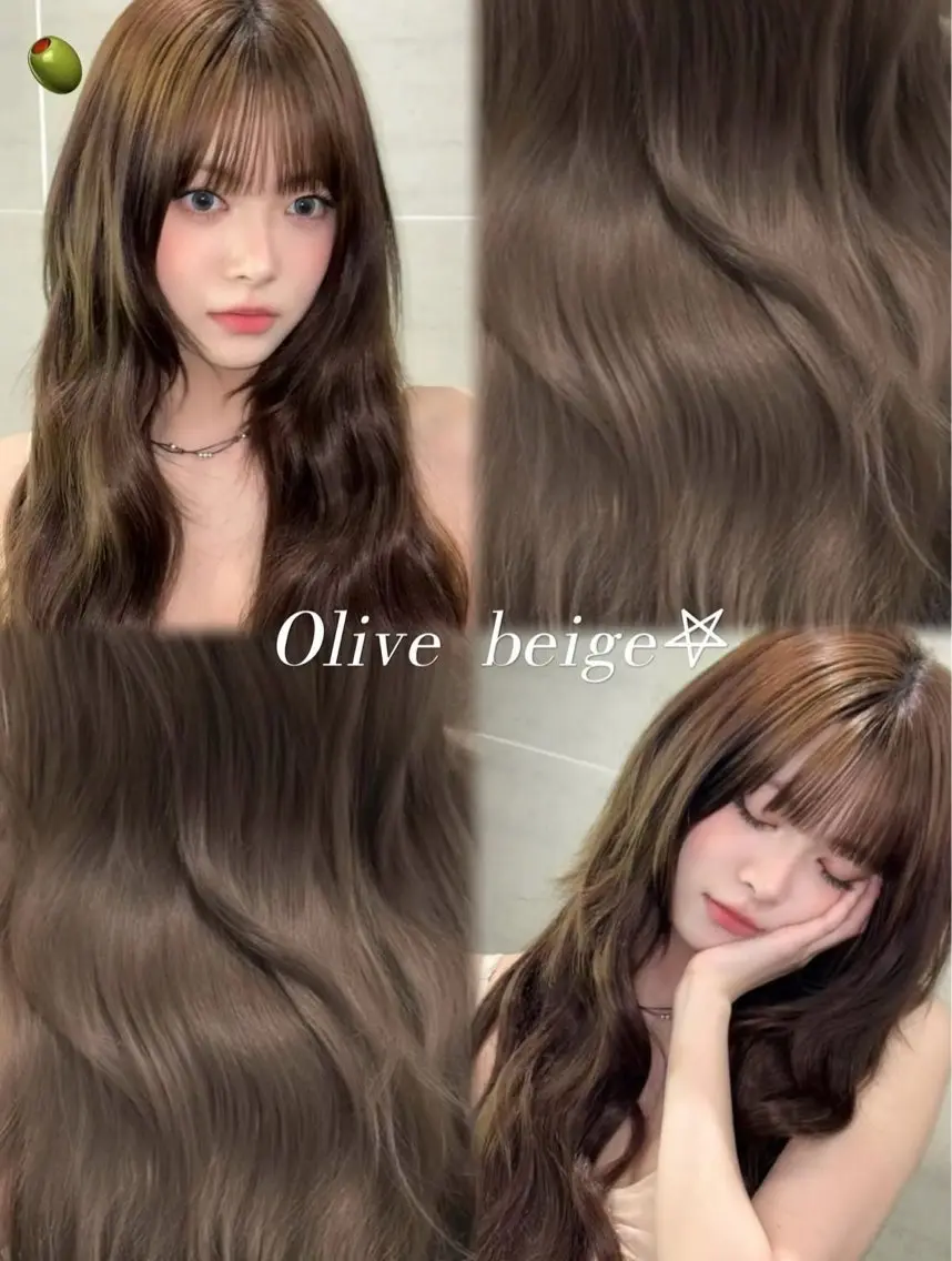 ミディアム カラー ヘアアレンジ メンズ 透明感×艶髪 🫒maki🎀のヘアスタイル