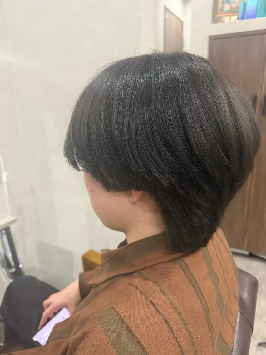メンズ センターパート 山田 聖也のヘアスタイル