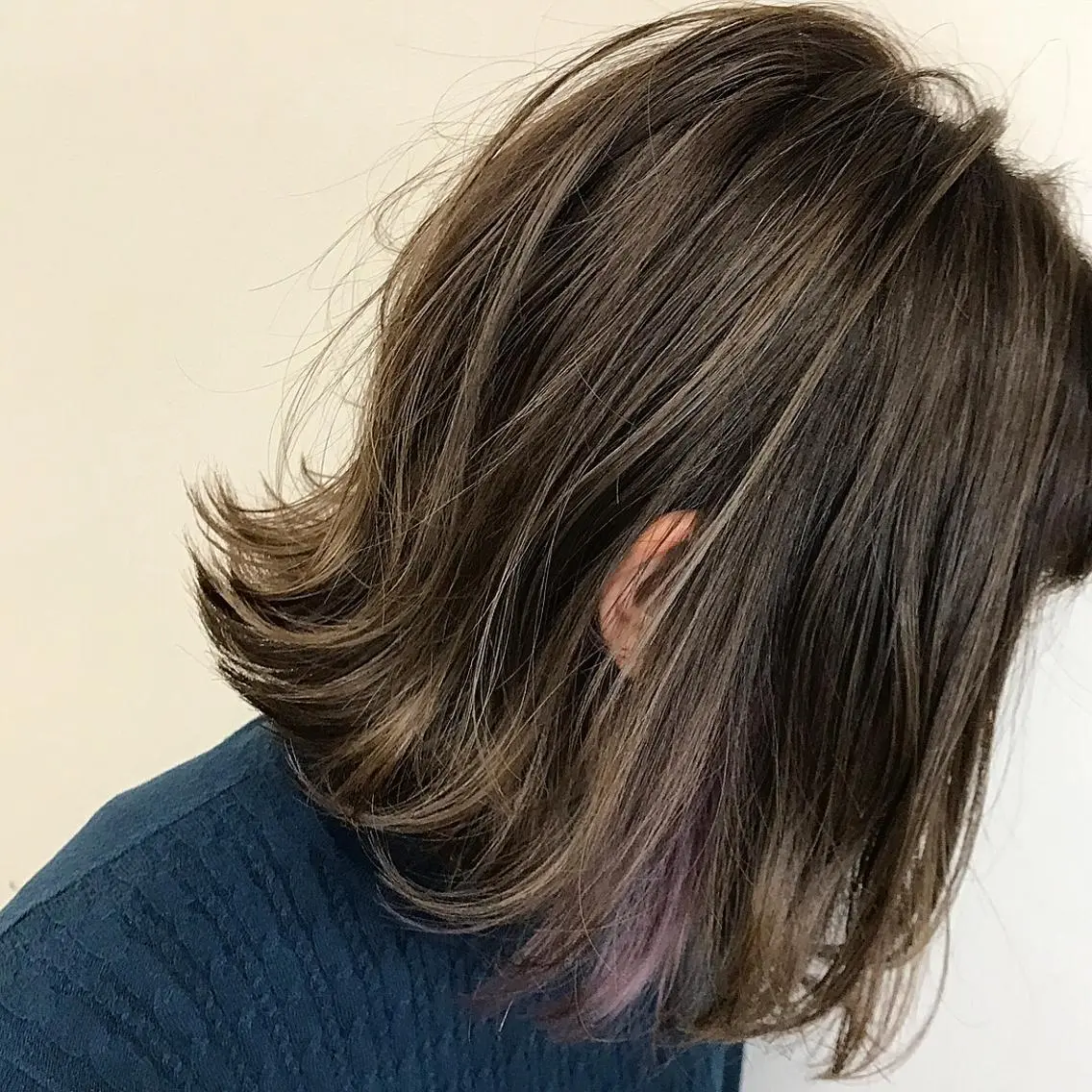 ミディアム カラー 髪質改善 Daisukiのヘアスタイル