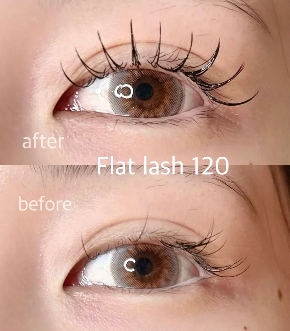 マツエク・マツパ フラットラッシュ マツエク elua eyelashの眉毛・アイブロウイメージ