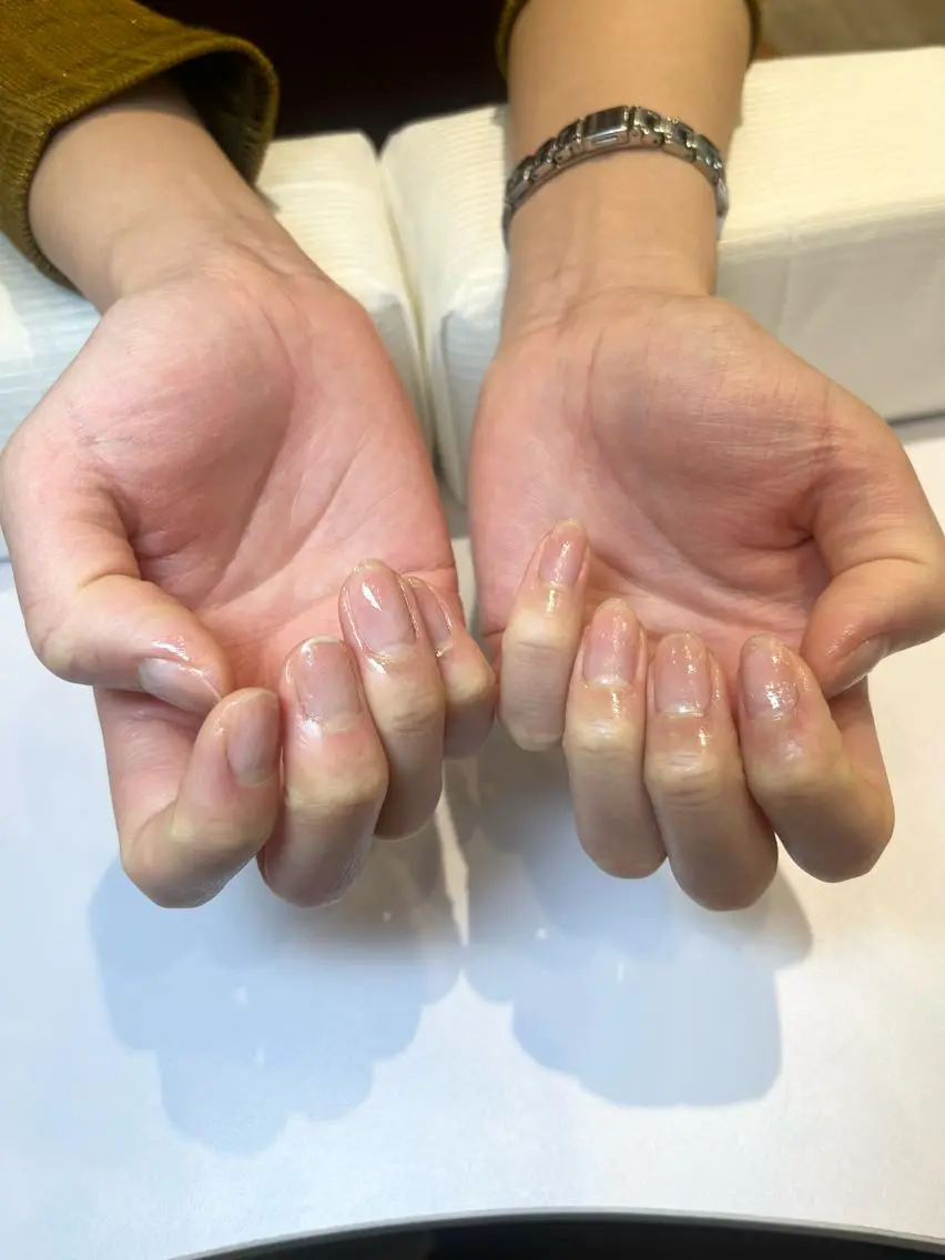 ハンドソフトジェルオフ✨ウォーターケア付き🫧の写真