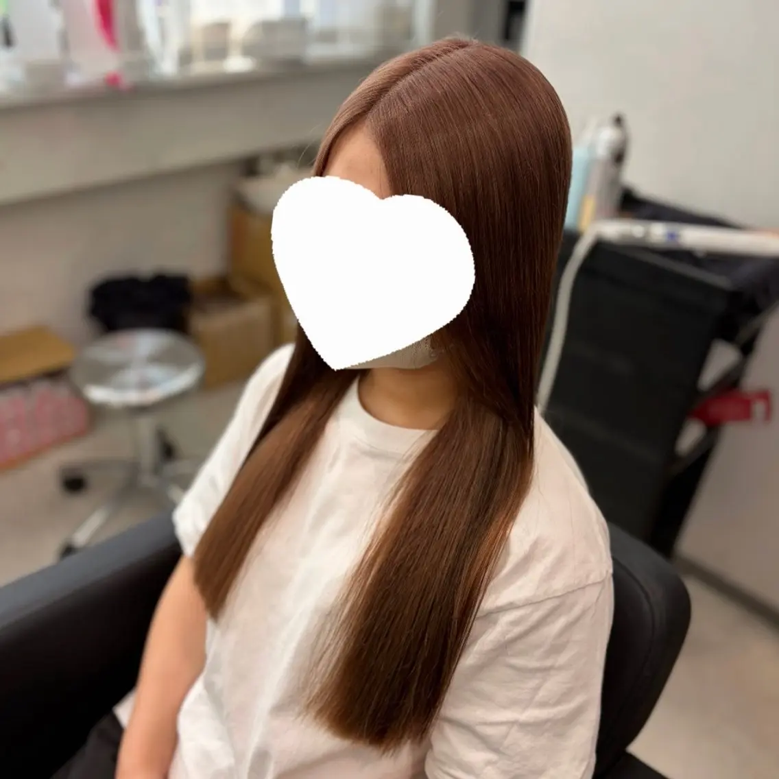 カラー ブリーチ ブラウンカラー 透明感カラー ココアブラウン モカブラウン ヘアカラー MOMOKA / Lapis今泉店のヘアスタイル