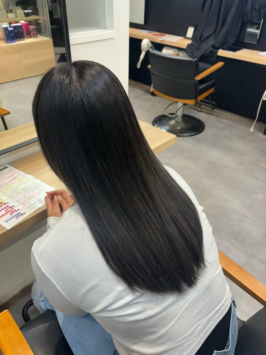 カラー ヘッドスパ 田中澪🩵ྀི /HUG横浜のヘアスタイル
