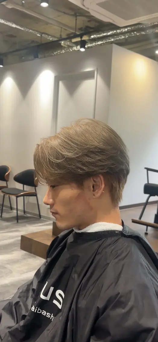 パーマ メンズ カット 縮毛矯正 メンズ特化 RENのヘアスタイル