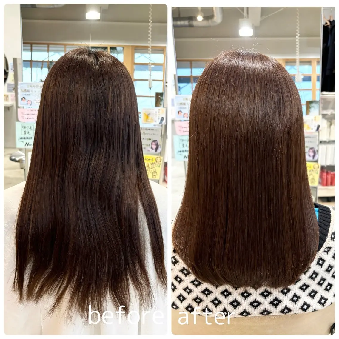 カット✂️➕カラー🌷の写真