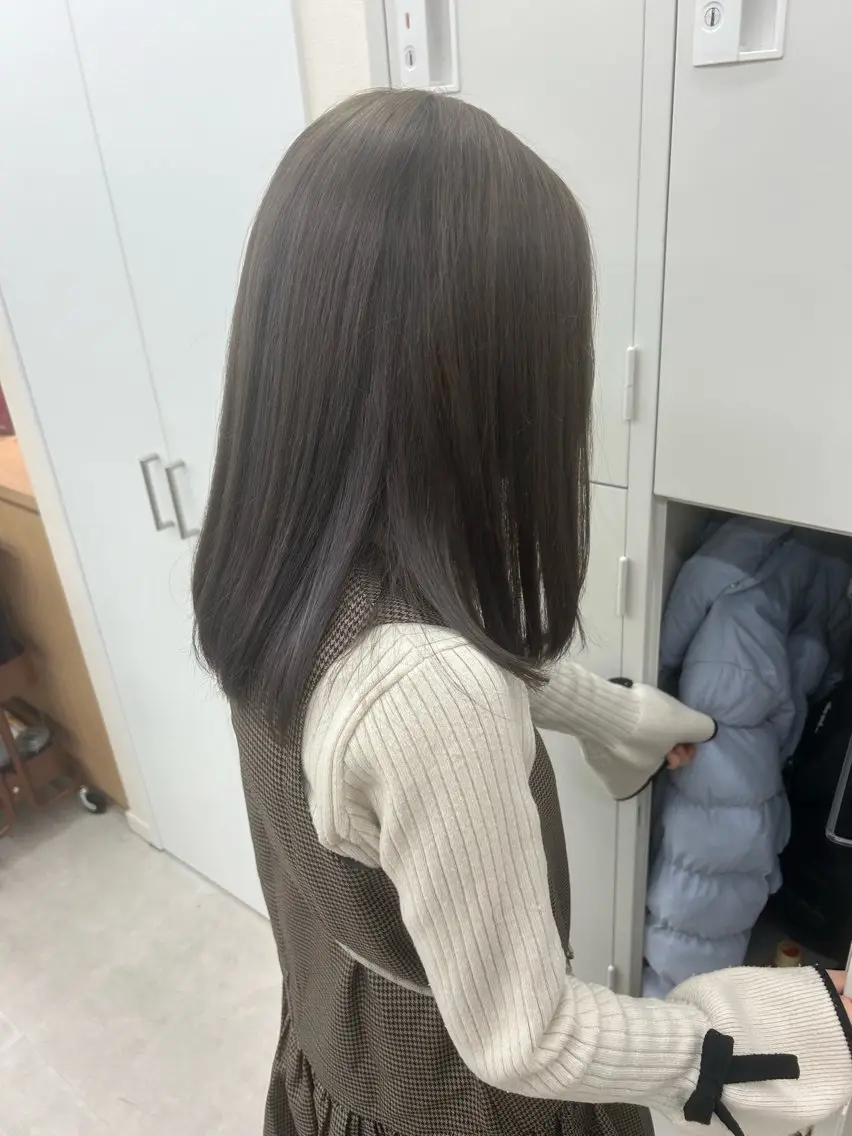 «✨️お悩みの方へ✨️»ワンカラー+カット+Aujua4steptreatment+マイクロバブルシャンプーの写真