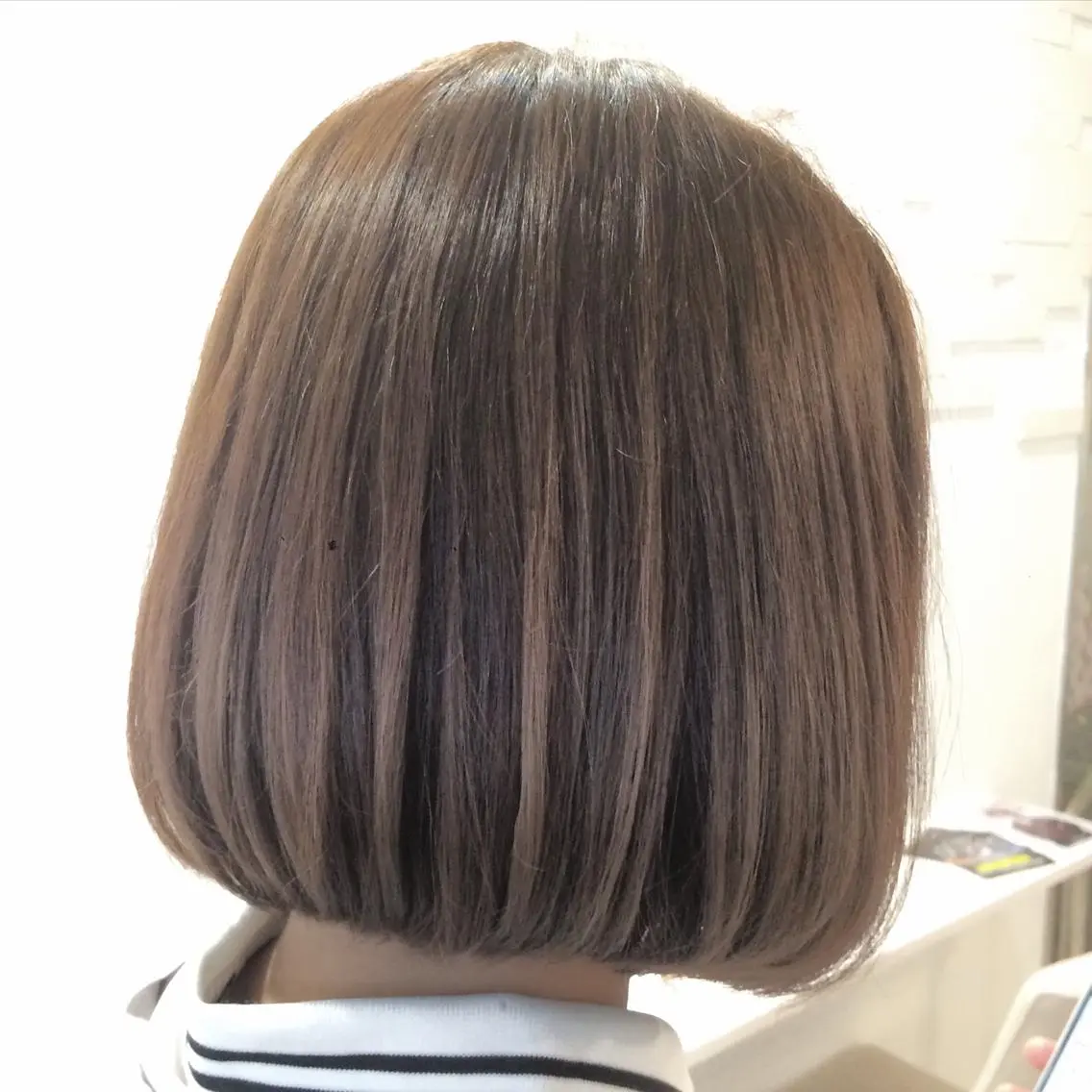 ショート ミディアム ロング カラー ベージュカラー ダブルカラー エクステ(レミー毛) NINEのヘアスタイル