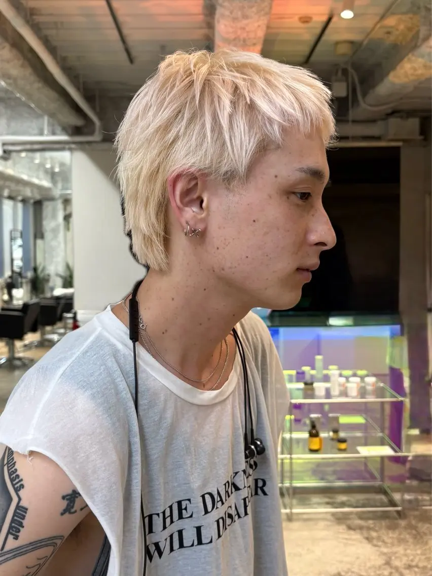 カラー メンズ カット ヘアカラー LARK/メンズ特化 /シバヤ　ユウキのヘアスタイル