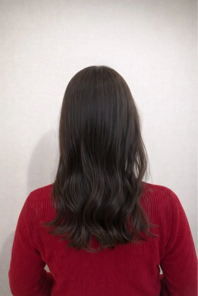 ロング カラー ブラウンカラー 透明感カラー カット ヘアカラー トリートメント 艶カラー/レイヤー カット🫧あいりのヘアスタイル