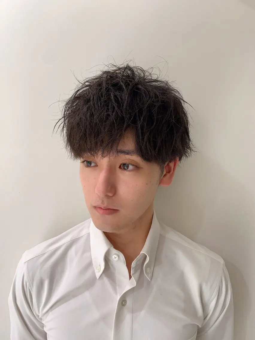 ショート メンズ [渋谷美容師] 玲弥のヘアスタイル