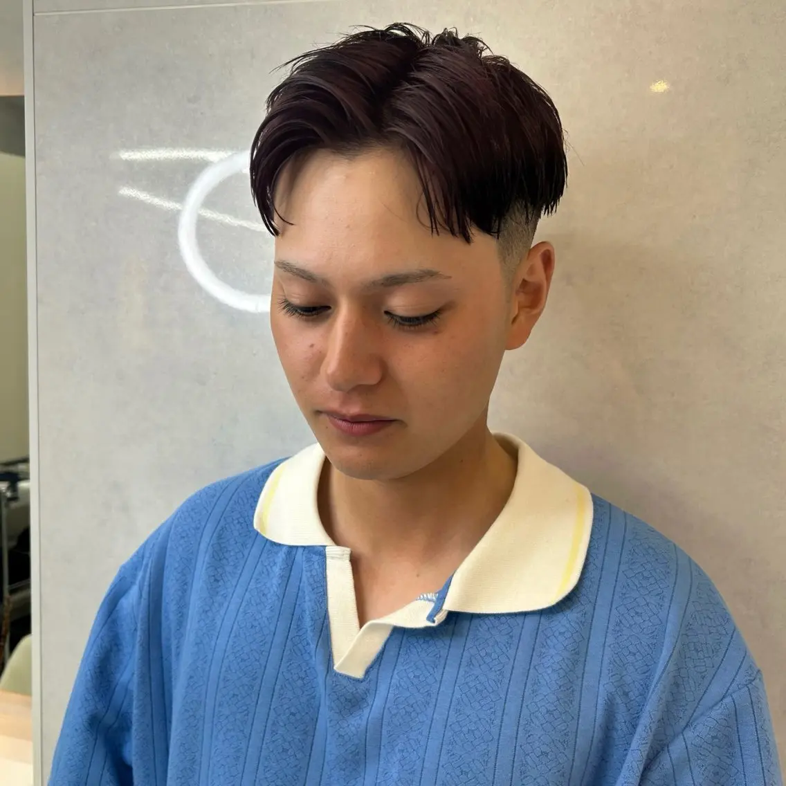 カラー メンズ ヘアカラー ALEAP owl Wakanaのヘアスタイル
