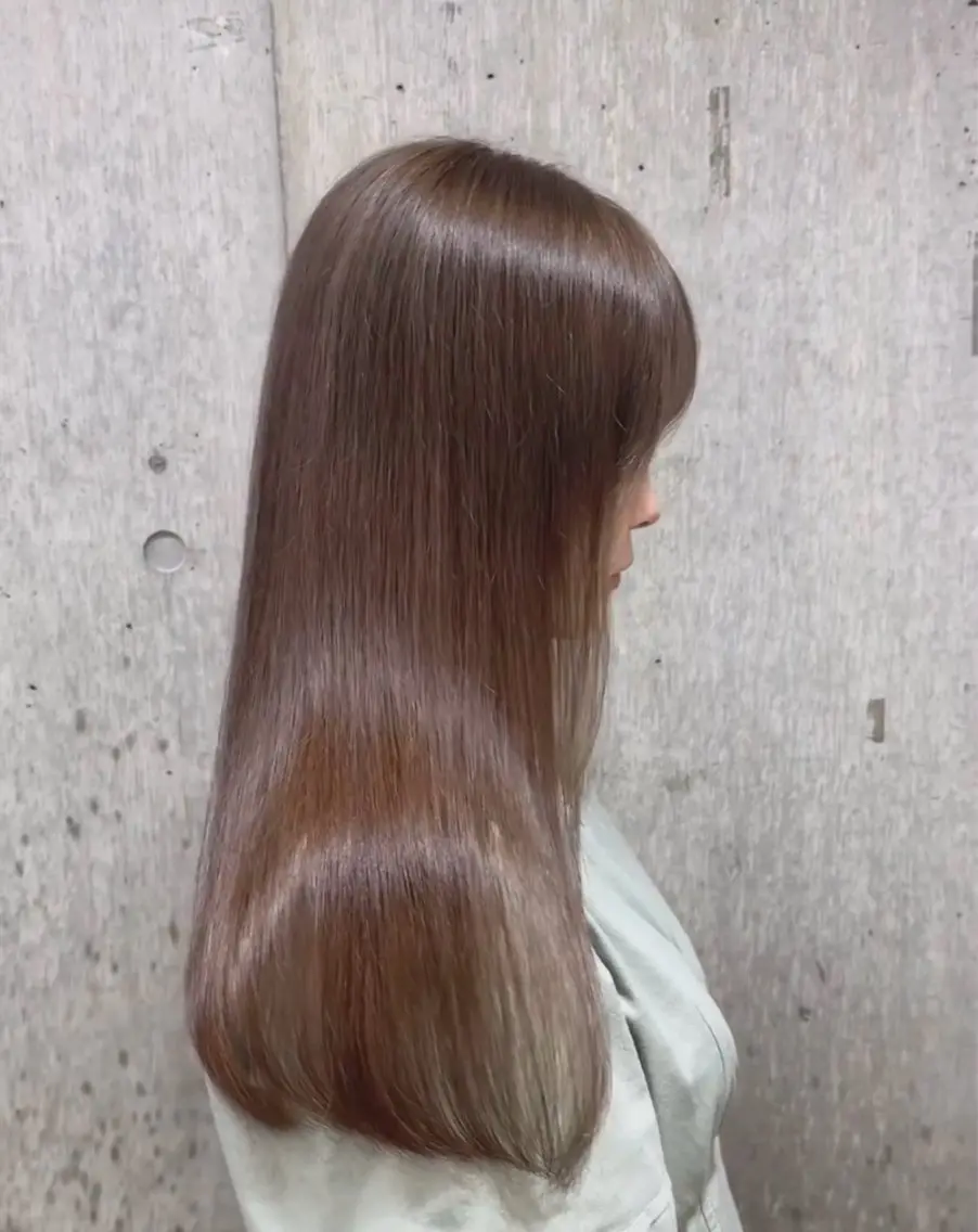 ロング レディースカット無料 ばっしー⭐️のヘアスタイル