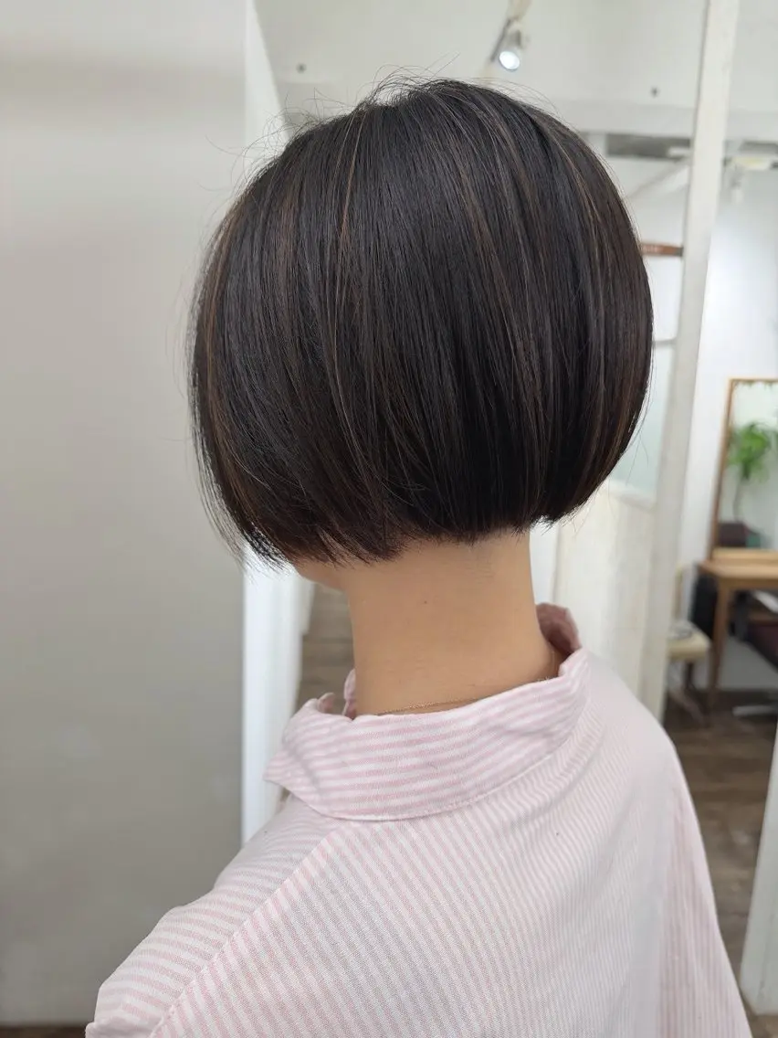 ショート カット ハイライト⭐️上野 高広のヘアスタイル