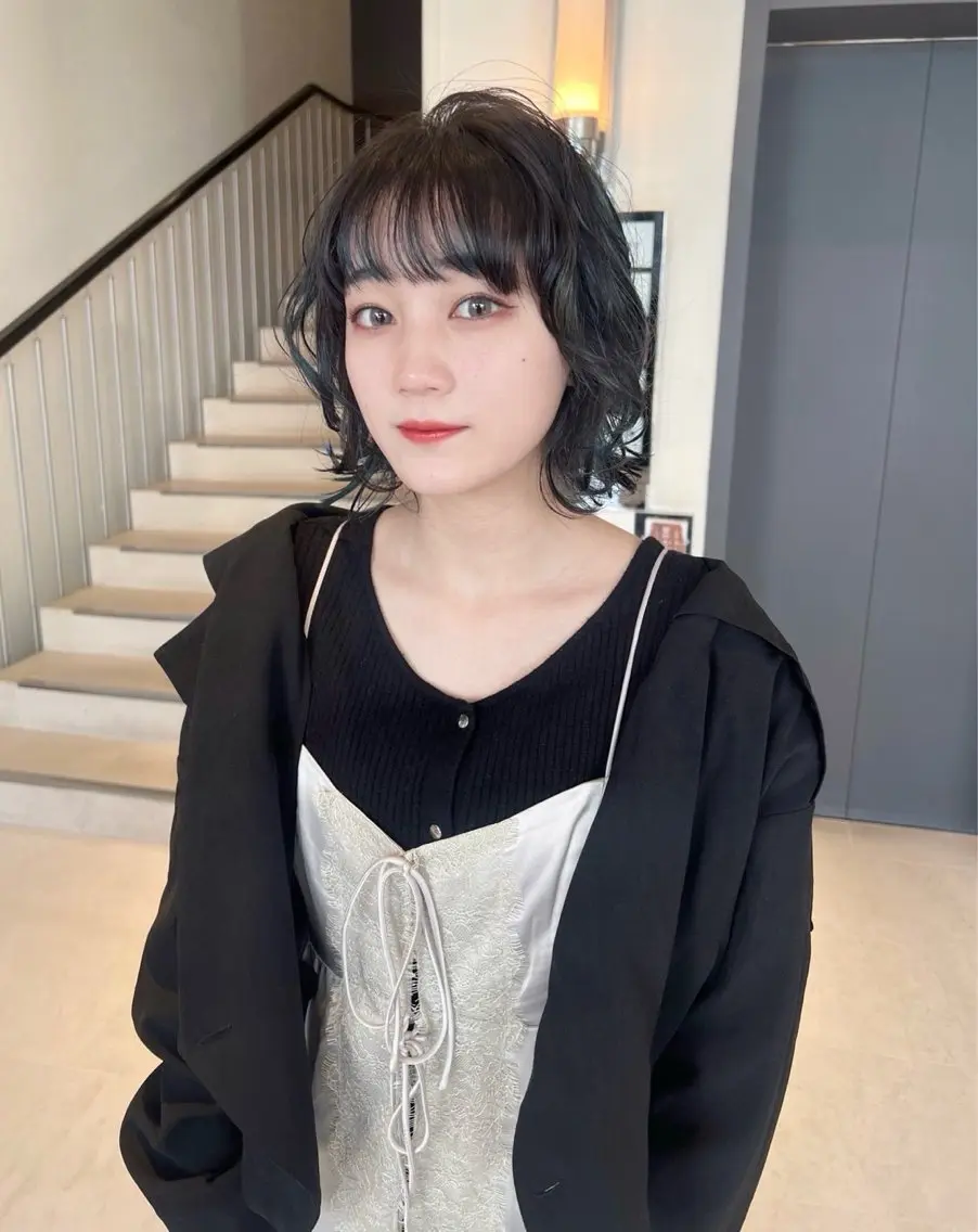 カラー ヘアカラー 矢代 さくらのヘアスタイル