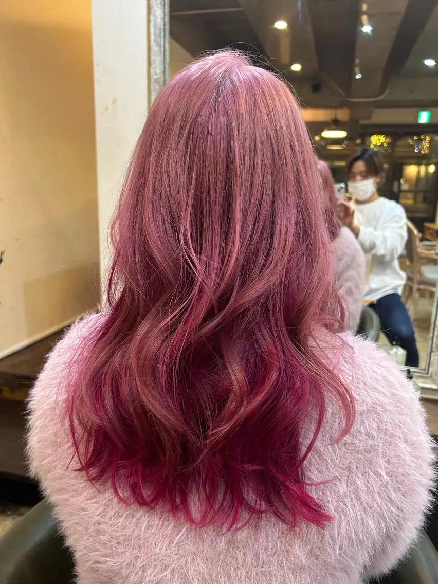 ロング カット ヘアカラー トリートメント ISUTA　中村 翔のヘアスタイル