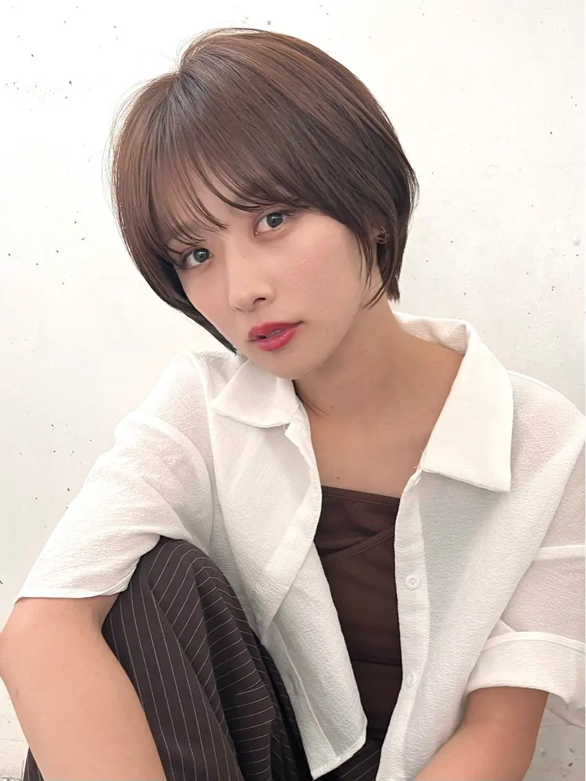 ショート ✨撮影モデル募集✨ 若月情のヘアスタイル