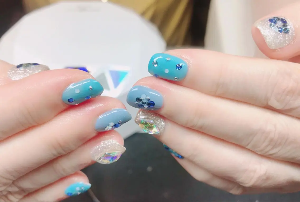 ネイル ニュアンスネイル🌈 MYU Nailsのネイルデザイン