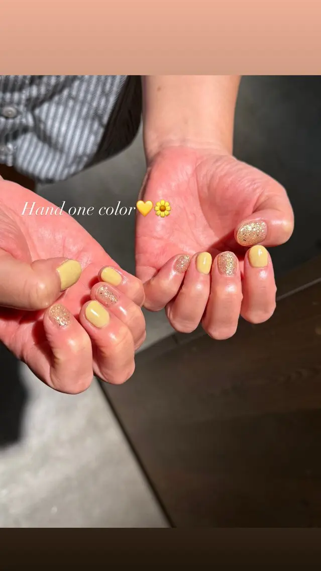 ネイル ワンカラーネイル ungu  Ami 🎀✨️のネイルデザイン