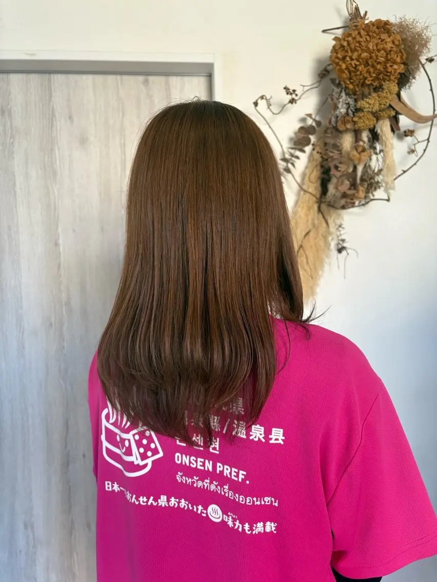 セミロング レイヤーカット 衛藤 澄玲のヘアスタイル
