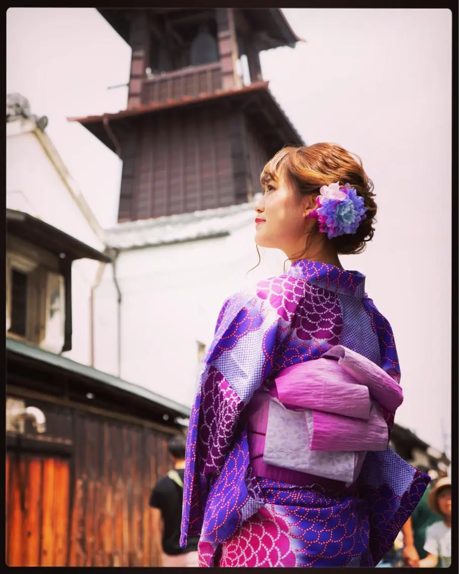 浴衣着付け&ヘアセット👘✨の写真