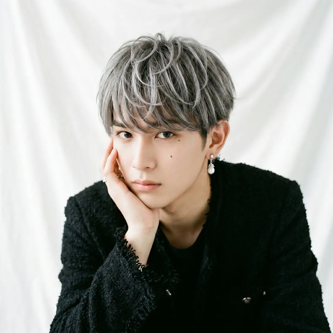 ミディアム カラー メンズ ミディアムパーマ メンズハイトーン メンズメッシュ マッシュ メンズパーマ ヘアカラー トリートメント 🔮メンズ縮毛矯正 メンズパーマ💎竹永のヘアスタイル