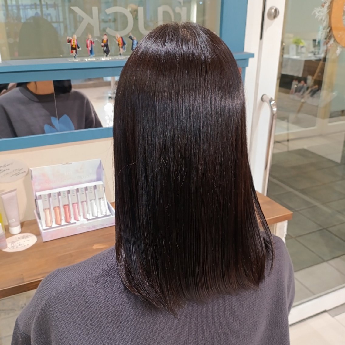 ロング ヘアカラー きっか海老名 癒やしのヘッドスパのヘアスタイル