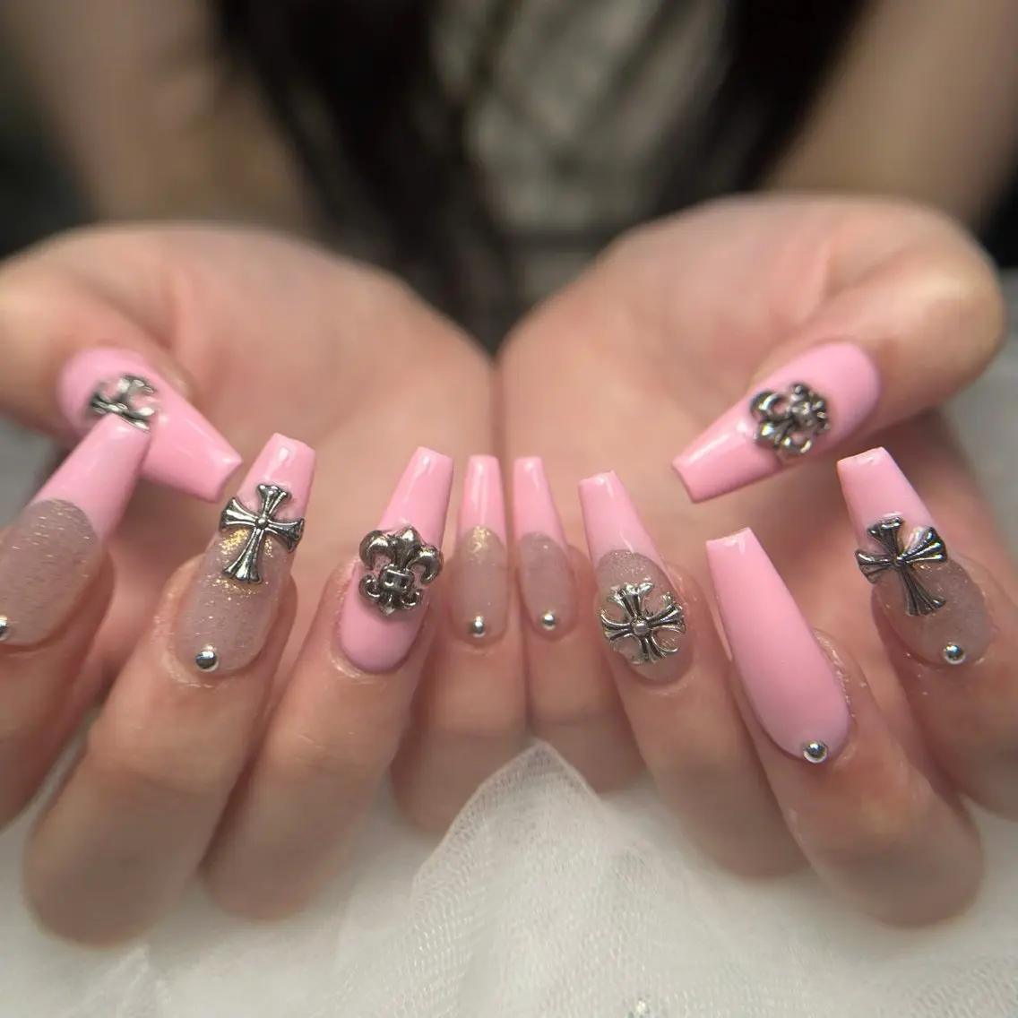 ネイル 長さ出し ジェルネイル 持ち込み オフィスネイル ワンカラーネイル Michi Nail Staffのネイルデザイン