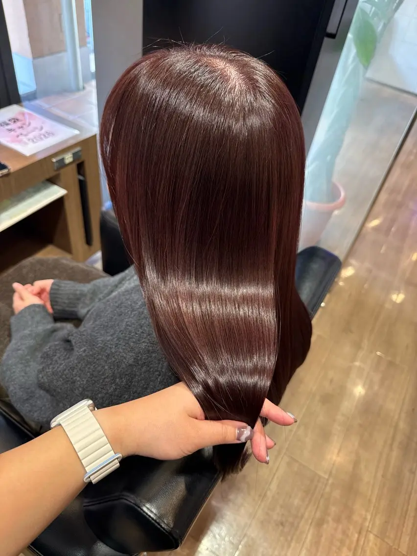 ロング カラー カラーモデル募集中☆ 本田実也のヘアスタイル