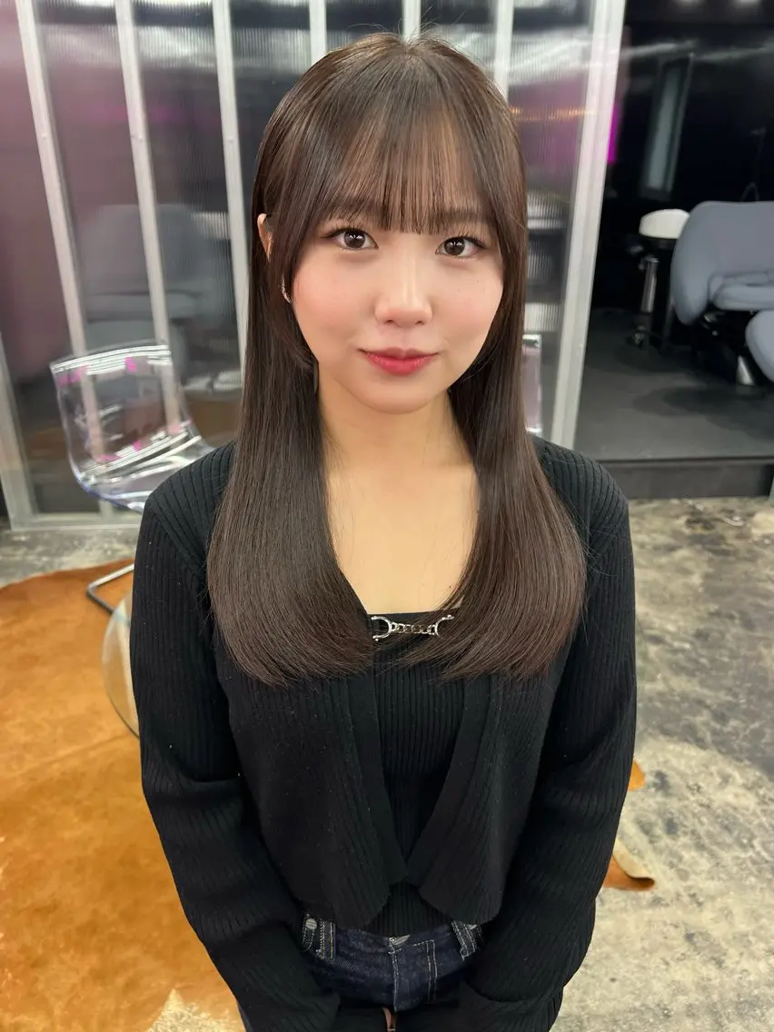 カラー+オージュアTR+ナノバブルシャンプーの写真