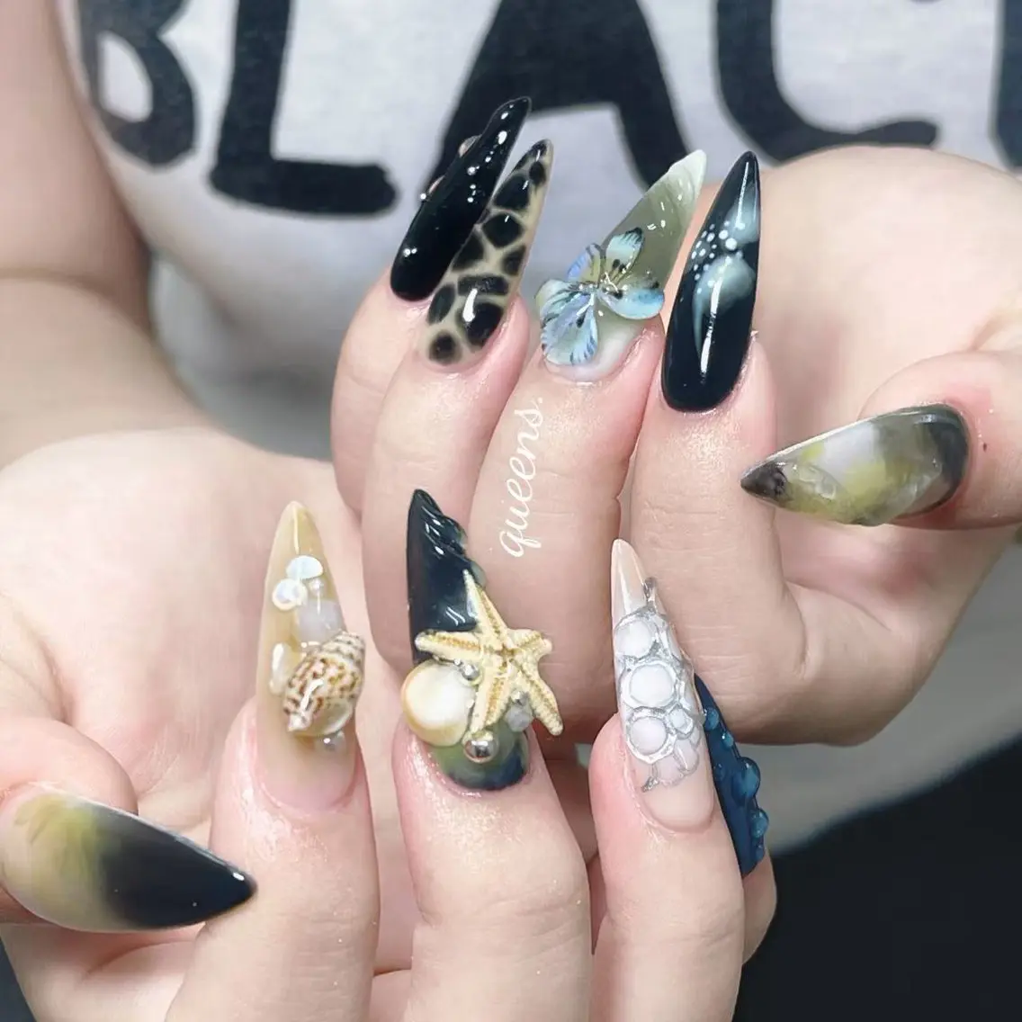 ネイル ハンドネイル Queens ゲンのネイルデザイン