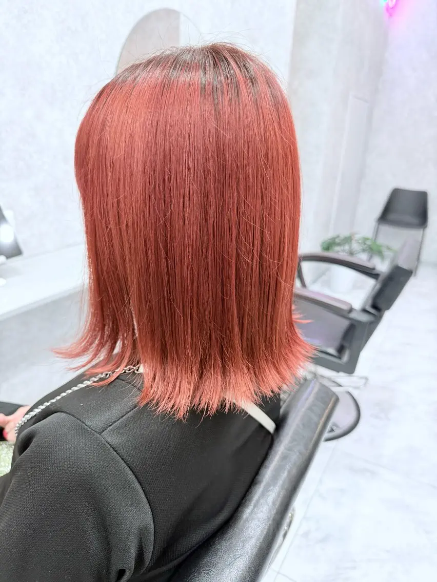 ショート カラー 🌺ハイトーン🌺 矢葺 なぎさ🌺🌺のヘアスタイル
