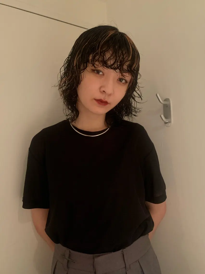 カラー かがやしづ ⭐️カラーモデルのヘアスタイル