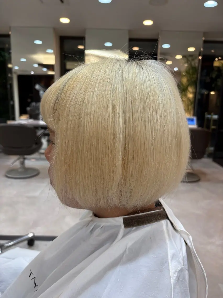 ミディアム ボブ TAYAあざみ野店 野田ひかりのヘアスタイル