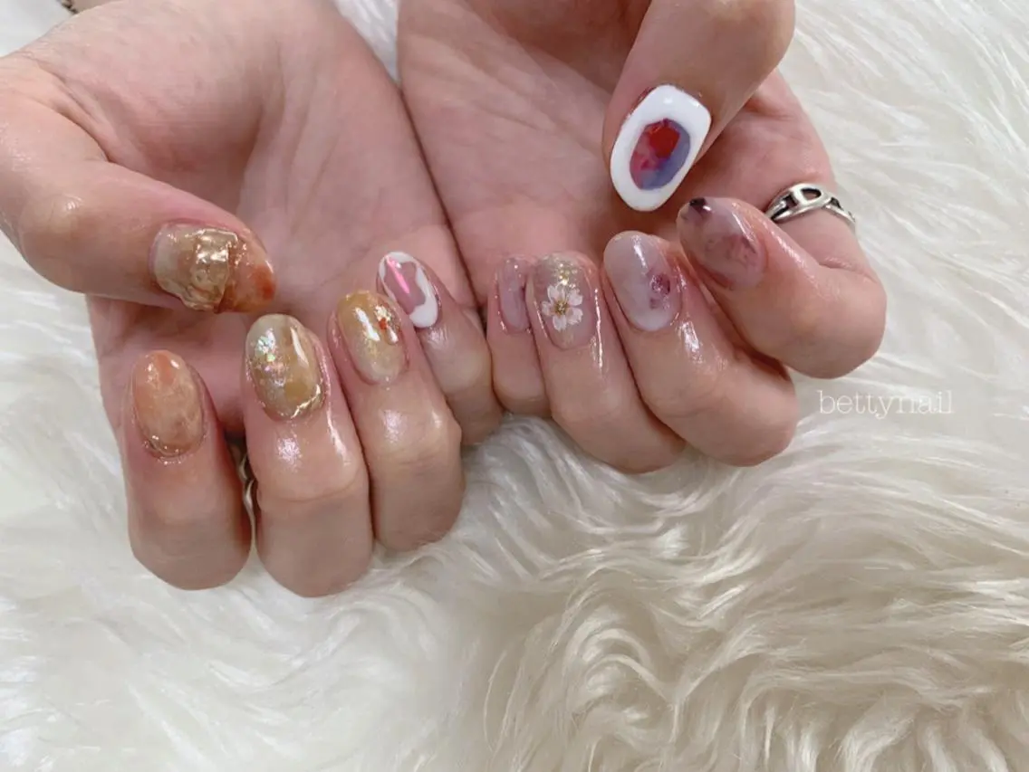ネイル purr nailのネイルデザイン