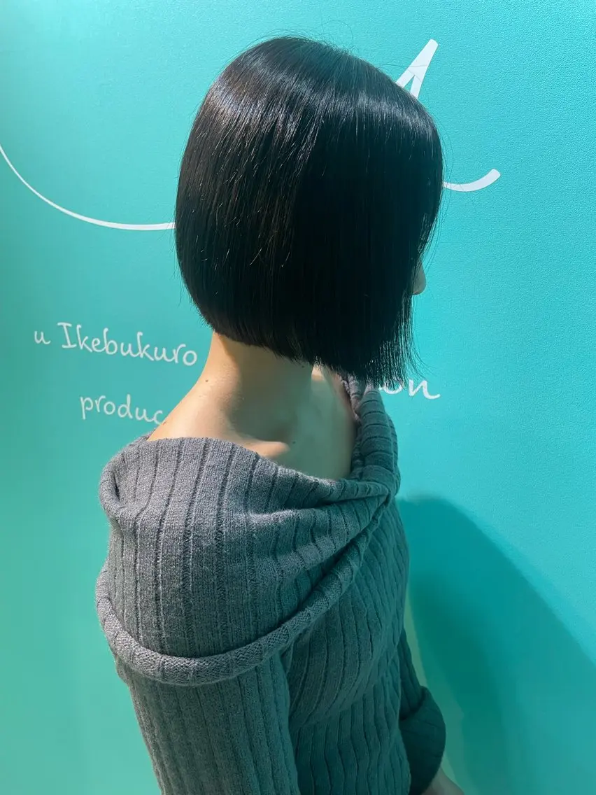 ショート カラー 前下がりボブ ブリーチ ダブルカラー ボブ カット 🫧ショート/ボブ 池袋西口・泡渕✂️のヘアスタイル