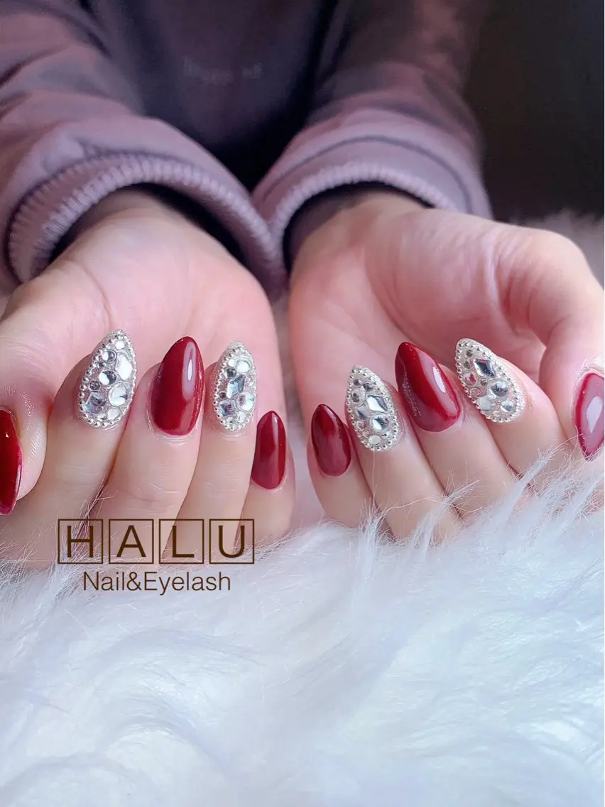 ネイル キラキラネイル HALU ハルのネイルデザイン
