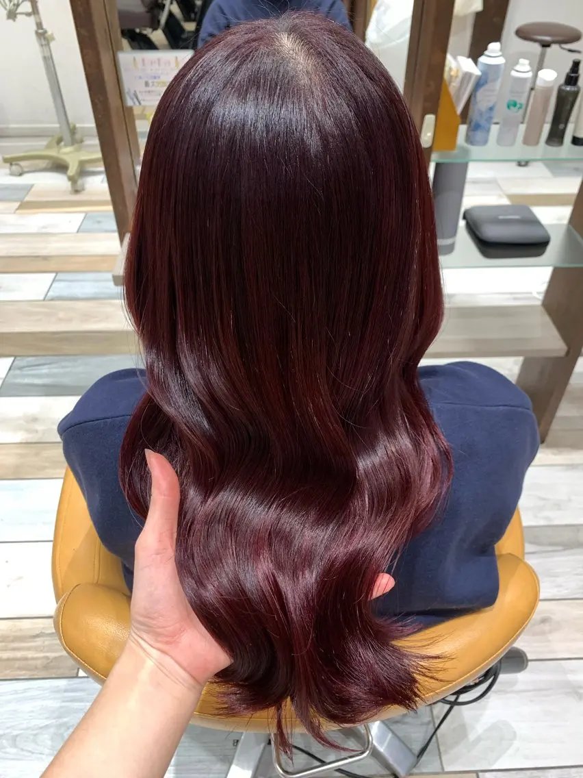 🌼似合わせカット+水素orヴィラヘアカラー 長さによって料金変わります。の写真