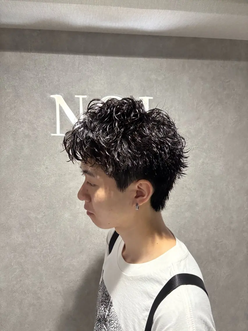 メンズ カット パーマ mens salon NOIのヘアスタイル