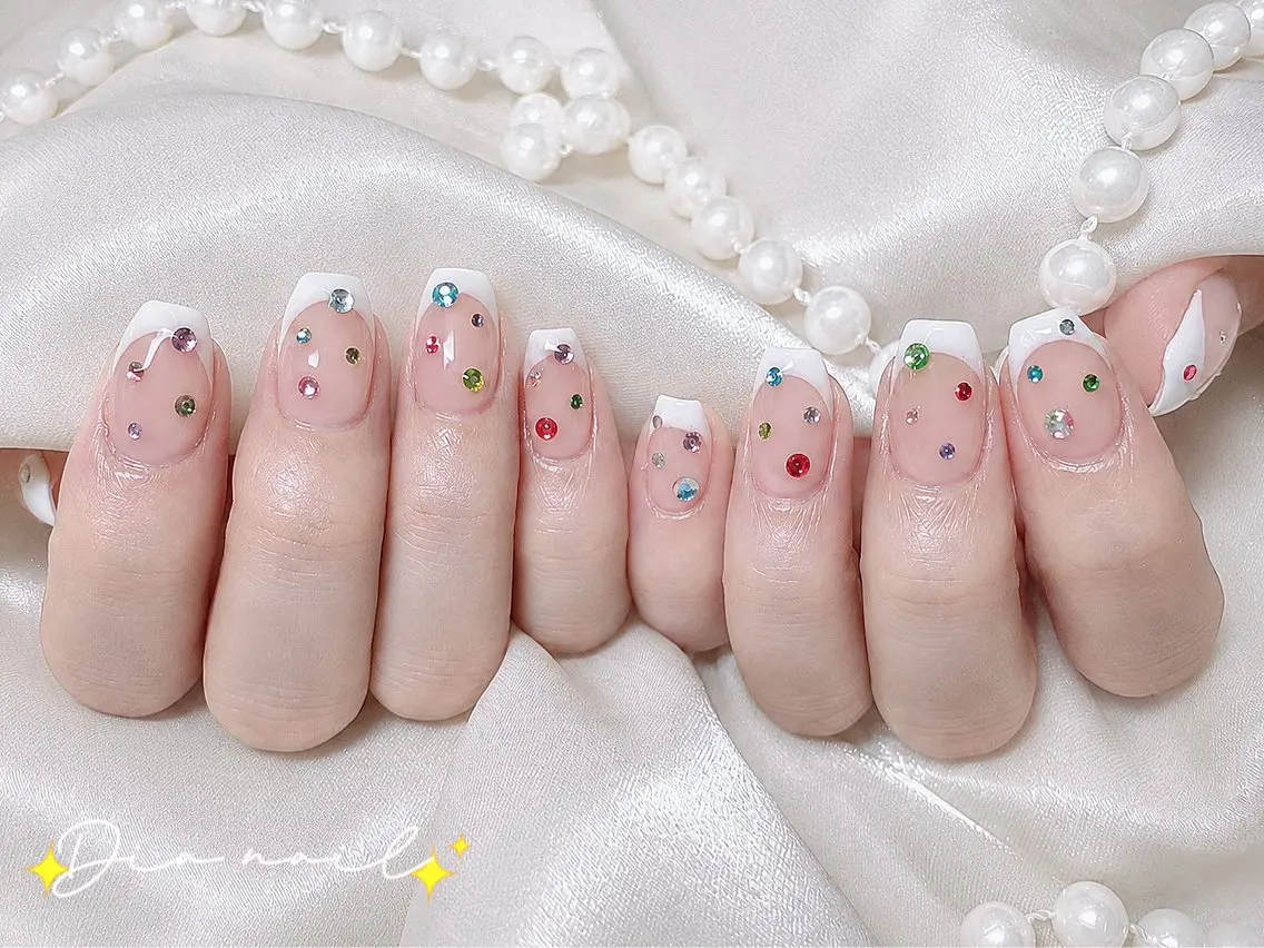 ネイル フットネイル 韓国ネイル レース マグネットネイル ニュアンスネイル ハンドネイル Dia nail サロンのネイルデザイン
