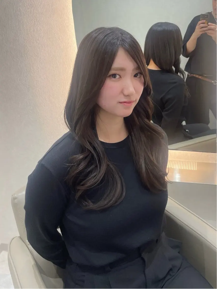 ロング くびれヘア トリートメント 髪質改善/レイヤー 本田拓也のヘアスタイル