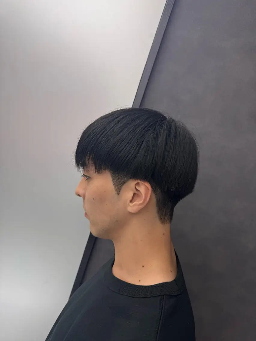 メンズ マッシュ メンズショート 刈り上げ メンズパーマ/ メッシュ/宗形建哉のヘアスタイル