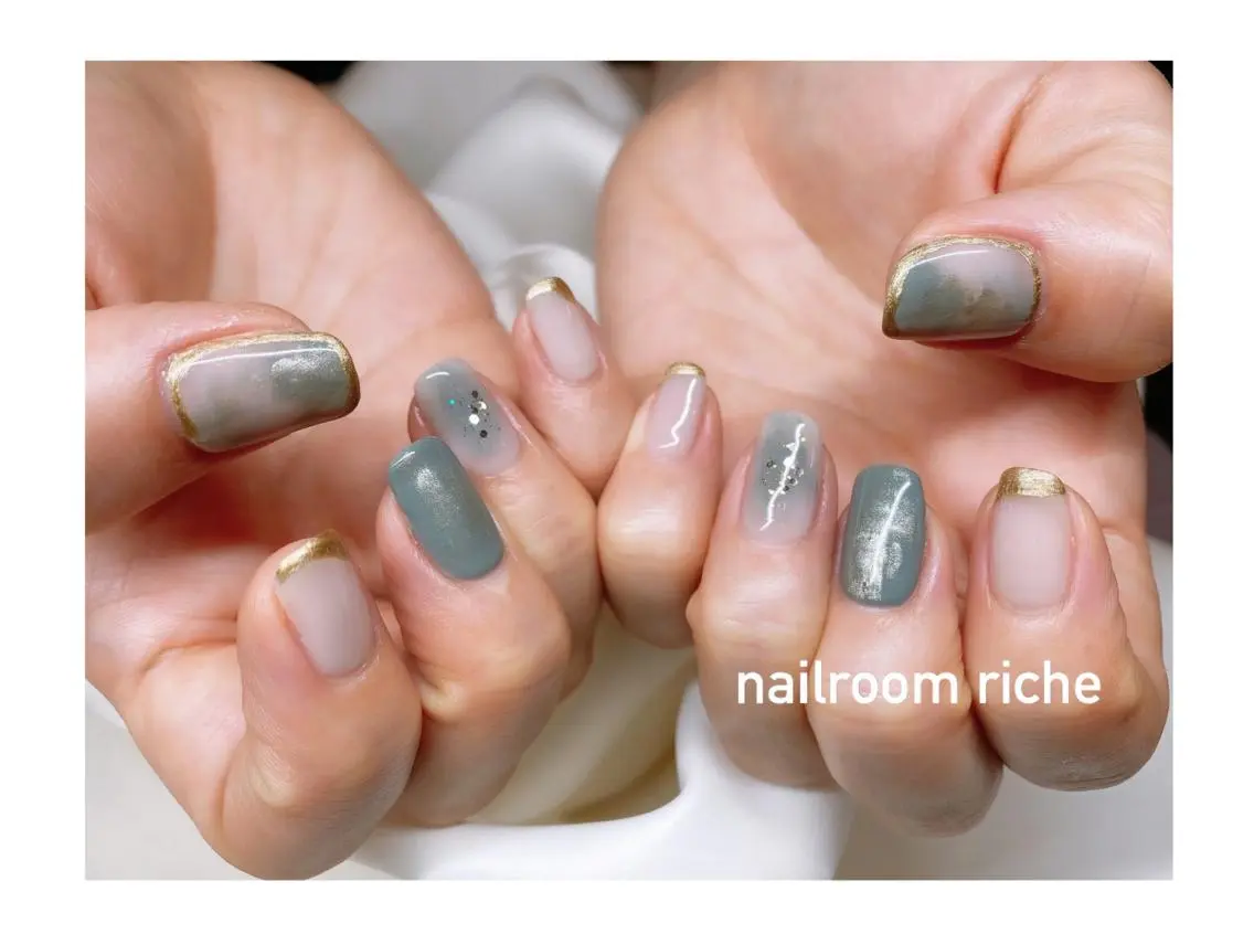 ネイル ハンドネイル nailroom richeのネイルデザイン
