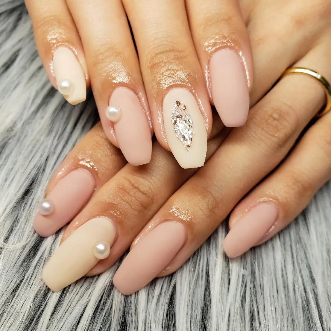 ネイル マットネイル ニュアンスネイル パステルネイル スカルプネイル Nail salon Coco【溝の口駅】のネイルデザイン