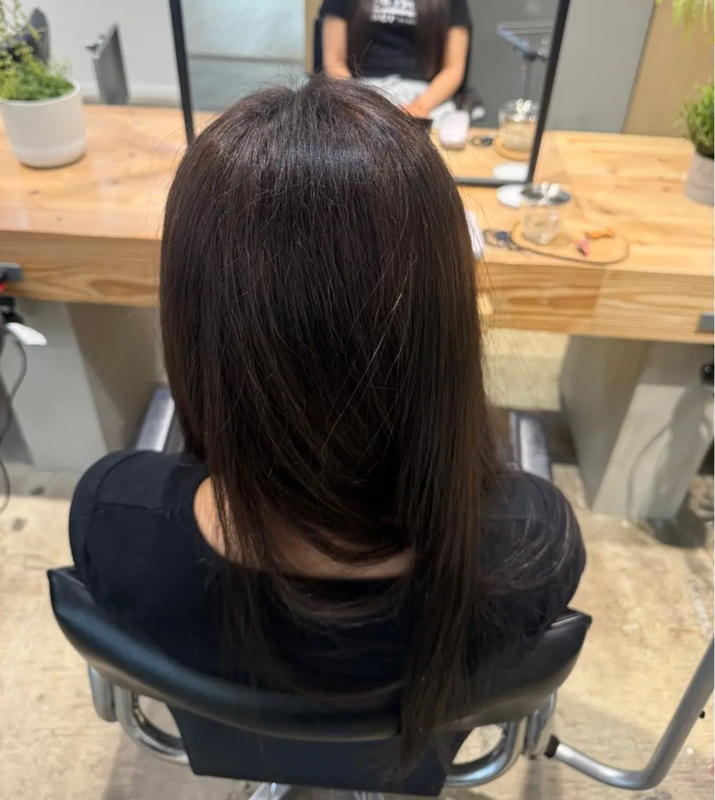 カラー 西村 颯世のヘアスタイル
