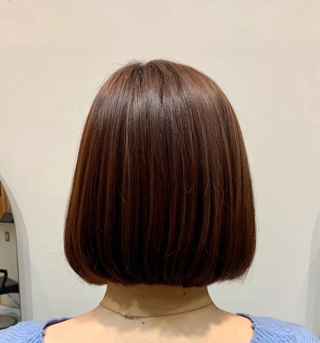 ショート カラー ヘアアレンジ REONA🪽✨薬院 レイヤーカット🫧のヘアスタイル