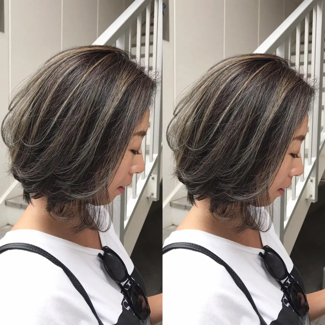 ショート カラー ヘアアレンジ ヘアカラー トリートメント 縮毛矯正 髪質改善寺坂雄飛💐のヘアスタイル
