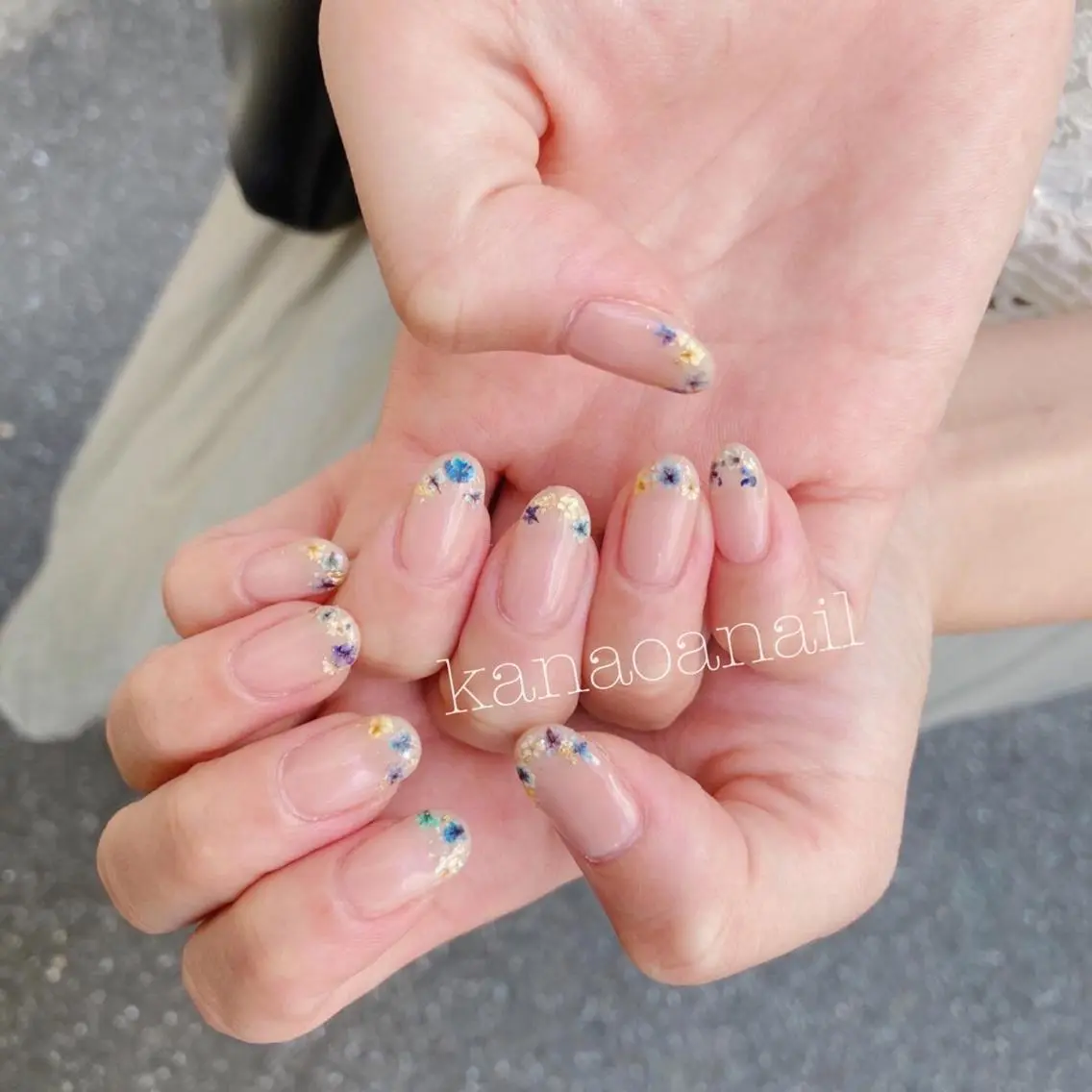 ネイル 地爪育成💅 kanaoanailのネイルデザイン