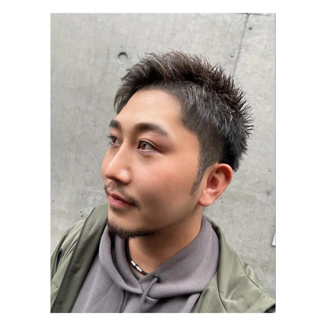 ショート メンズ カット 菊池大一 溝の口パーマのヘアスタイル